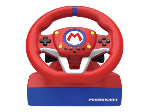 HORI Mario Kart Racing Wheel Pro Mini Rat og pedalsæt Nintendo Switch