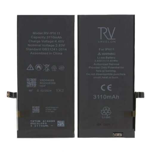 iPhone 11 Batteri 3110mAh Rvelon