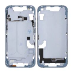 iPhone 14 Baksida med Komplett Ram OEM - Blå