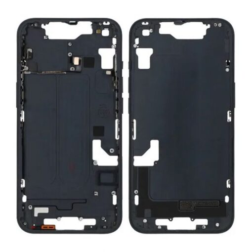 iPhone 14 Baksida med Komplett Ram OEM - Svart