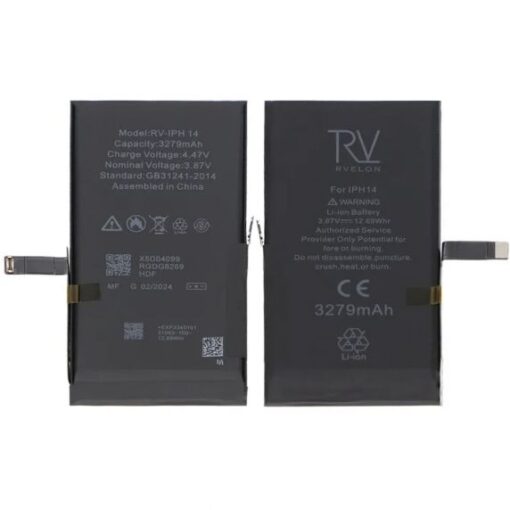 iPhone 14 Batteri 3279mAh Rvelon