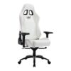 L33T E-Sport Pro Comfort Gamer Stol Sort Hvid