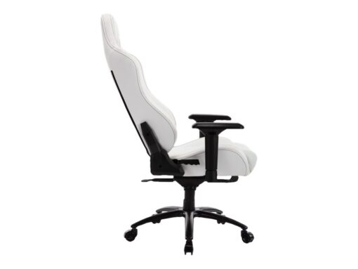 L33T E-Sport Pro Comfort Gamer Stol Sort Hvid