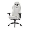 L33T E-Sport Pro Comfort Gamer Stol Sort Hvid