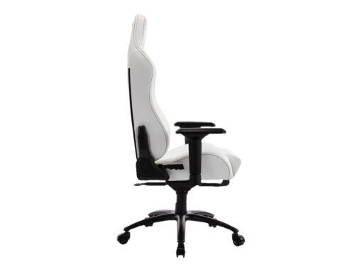 L33T E-Sport Pro Comfort Gamer Stol Sort Hvid