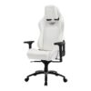 L33T E-Sport Pro Comfort Gamer Stol Sort Hvid