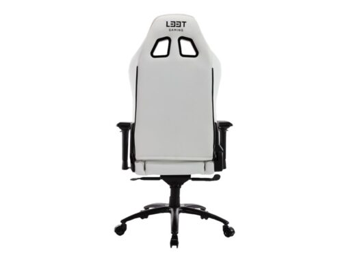 L33T E-Sport Pro Comfort Gamer Stol Sort Hvid