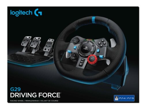 Logitech G29 Driving Force Rat og pedalsæt Sony PlayStation 3 Sony PlayStation 4