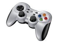 Logitech Wireless Gamepad F710 Gamepad PC Sort Hvid