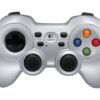 Logitech Wireless Gamepad F710 Gamepad PC Sort Hvid