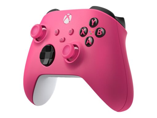 Microsoft Xbox Wireless Controller Gamepad iOS PC Microsoft Xbox Series S Microsoft Xbox Series X Microsoft Xbox One Android Sort Pink Hvid