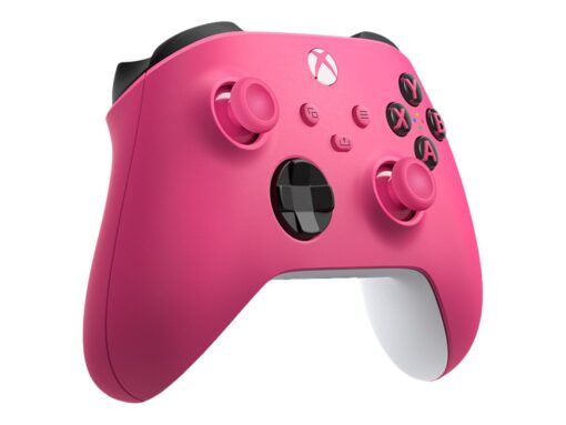 Microsoft Xbox Wireless Controller Gamepad iOS PC Microsoft Xbox Series S Microsoft Xbox Series X Microsoft Xbox One Android Sort Pink Hvid