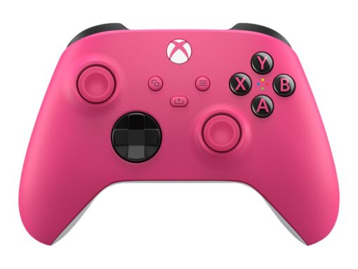 Microsoft Xbox Wireless Controller Gamepad iOS PC Microsoft Xbox Series S Microsoft Xbox Series X Microsoft Xbox One Android Sort Pink Hvid