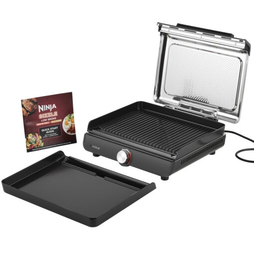 Ninja GR101EU Sizzle Griddle & Grill 1450W Sort