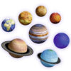 3D Puzzle Solar System 27/54/72/108p