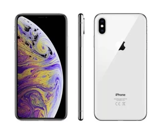 Apple iphone XS Max 256GB Silver Mycket bra skick (A)