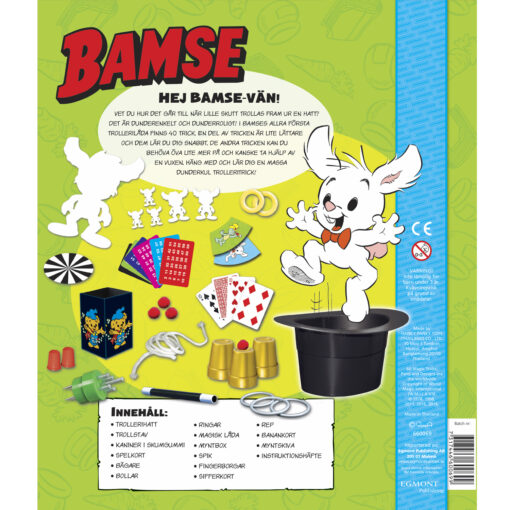 Bamses Trollereilåda med hatt