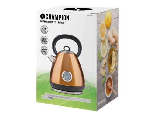 Champion Retro Kedel 1.7liter Kobber