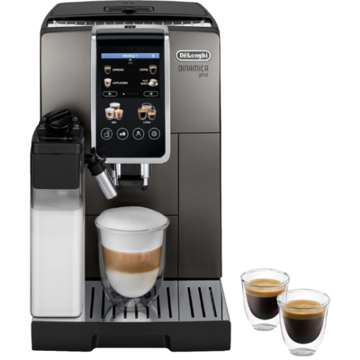 De'Longhi Dinamica Plus ECAM380.95.TB Automatisk kaffemaskine Titansort