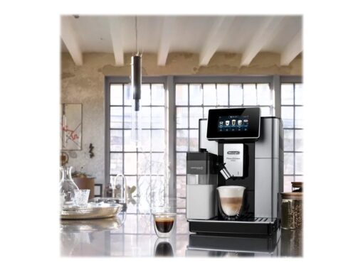 De'Longhi PrimaDonna Soul ECAM610.55.SB Automatisk kaffemaskine Sølv, sort