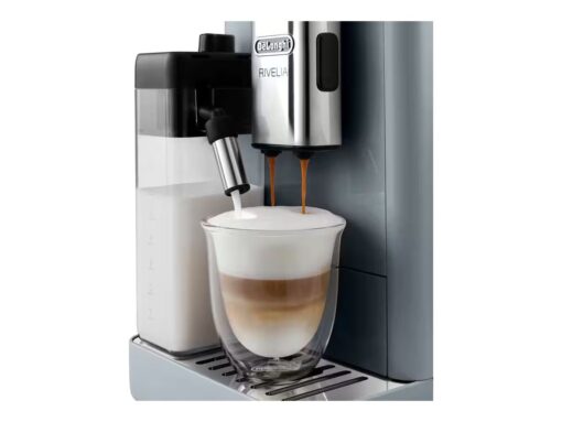 De'Longhi Rivelia EXAM440.55.G Automatisk kaffemaskine Pebble gray