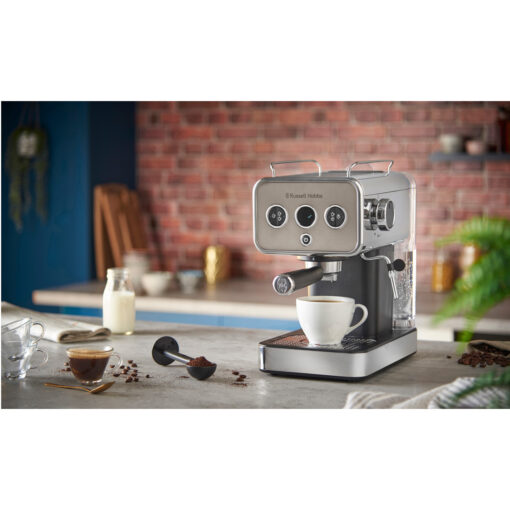 Espressomaskin Distinctions Espresso Machine Titanium 26452-56