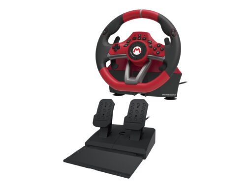 HORI Mario Kart Racing Wheel Pro Deluxe Rat og pedalsæt Nintendo Switch