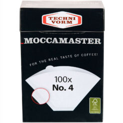 Moccamaster Kaffefilter 85022 100 pcs/ 1 consumer package. 1x4