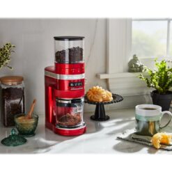 KitchenAid Artisan 5KCG8433ECA Kaffemølle 240W Kandiseret æble-rød