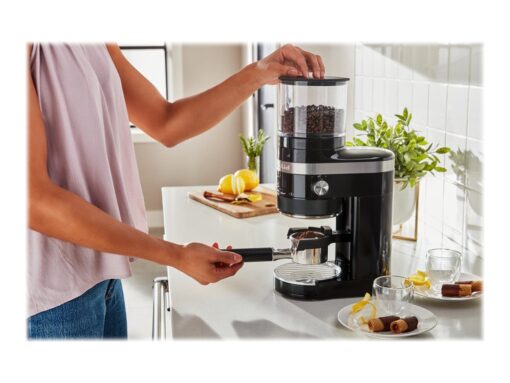 KitchenAid Artisan 5KCG8433EOB Kaffemølle 240W Sort onyx