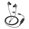 Logitech Zone Wired Earbuds Kabling Headset Sort