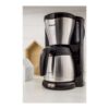 Philips Café Gaia HD7546 Kaffemaskine 1.2liter Metal/sort