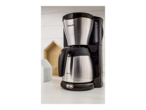 Philips Café Gaia HD7546 Kaffemaskine 1.2liter Metal/sort