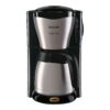 Philips Café Gaia HD7546 Kaffemaskine 1.2liter Metal/sort