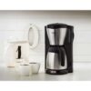 Philips Café Gaia HD7546 Kaffemaskine 1.2liter Metal/sort