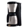 Philips Café Gaia HD7546 Kaffemaskine 1.2liter Metal/sort