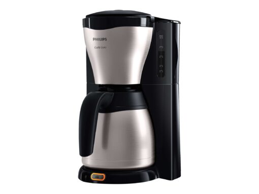 Philips Café Gaia HD7546 Kaffemaskine 1.2liter Metal/sort