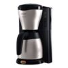 Philips Café Gaia HD7546 Kaffemaskine 1.2liter Metal/sort