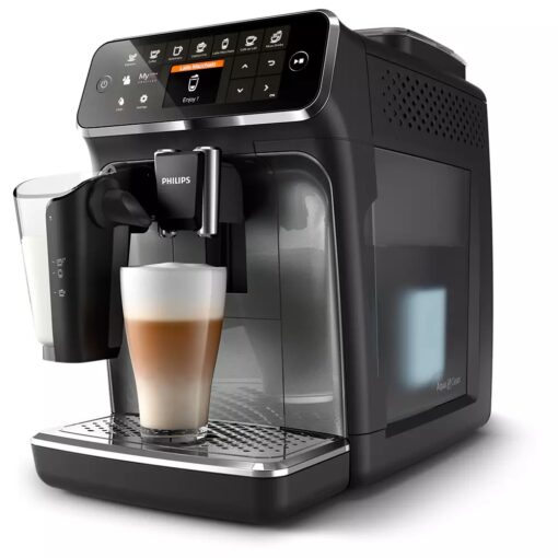 Philips Series 4300 EP4349/70, 1500 W 15 bar Automatisk kaffemaskine Sort