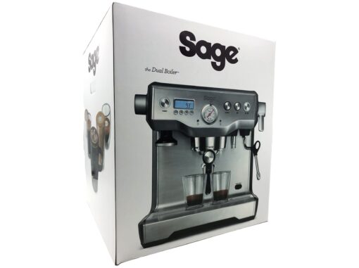 Sage SES920BSS4EEU1 the Dual Boiler Automatisk kaffemaskine Børstet rustfrit stål