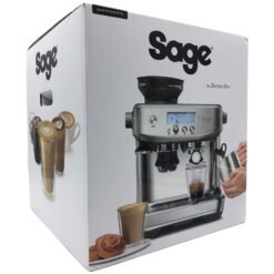 Sage the Barista Pro Automatisk kaffemaskine Sort Rustfrit 1650 W 2 Liter