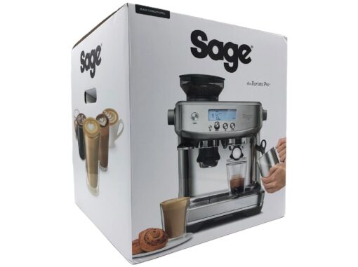 Sage the Barista Pro Automatisk kaffemaskine Sort Rustfrit 1650 W 2 Liter