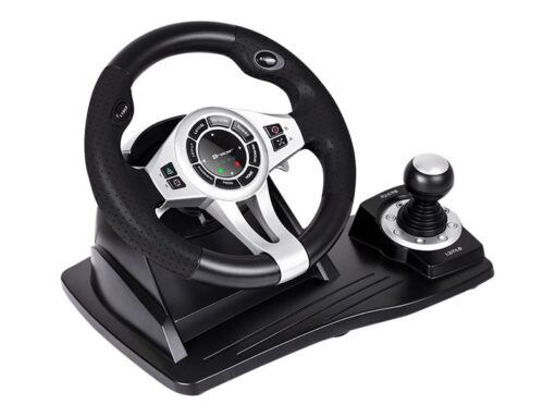 Tracer Roadster 4 in 1 Sæt med rat, pedaler og håndtag til gearskifte PC Sony PlayStation 3 Microsoft Xbox One Sony PlayStation 4