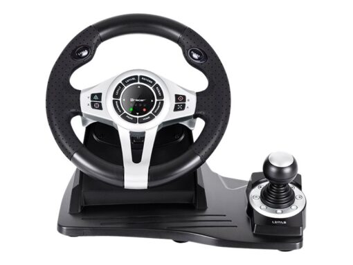 Tracer Roadster 4 in 1 Sæt med rat, pedaler og håndtag til gearskifte PC Sony PlayStation 3 Microsoft Xbox One Sony PlayStation 4