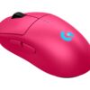 Logitech G PRO 2 Optisk Trådløs Kablet Pink