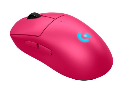 Logitech G PRO 2 Optisk Trådløs Kablet Pink