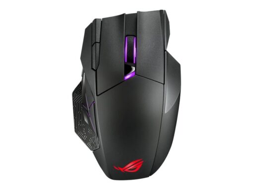 ASUS ROG Spatha X Optisk Trådløs Kabling Sort