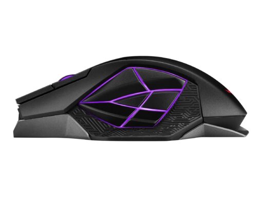 ASUS ROG Spatha X Optisk Trådløs Kabling Sort