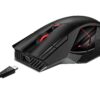 ASUS ROG Spatha X Optisk Trådløs Kabling Sort