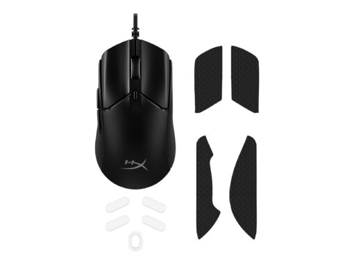 HyperX Pulsefire Haste 2 Optisk Kabling Sort